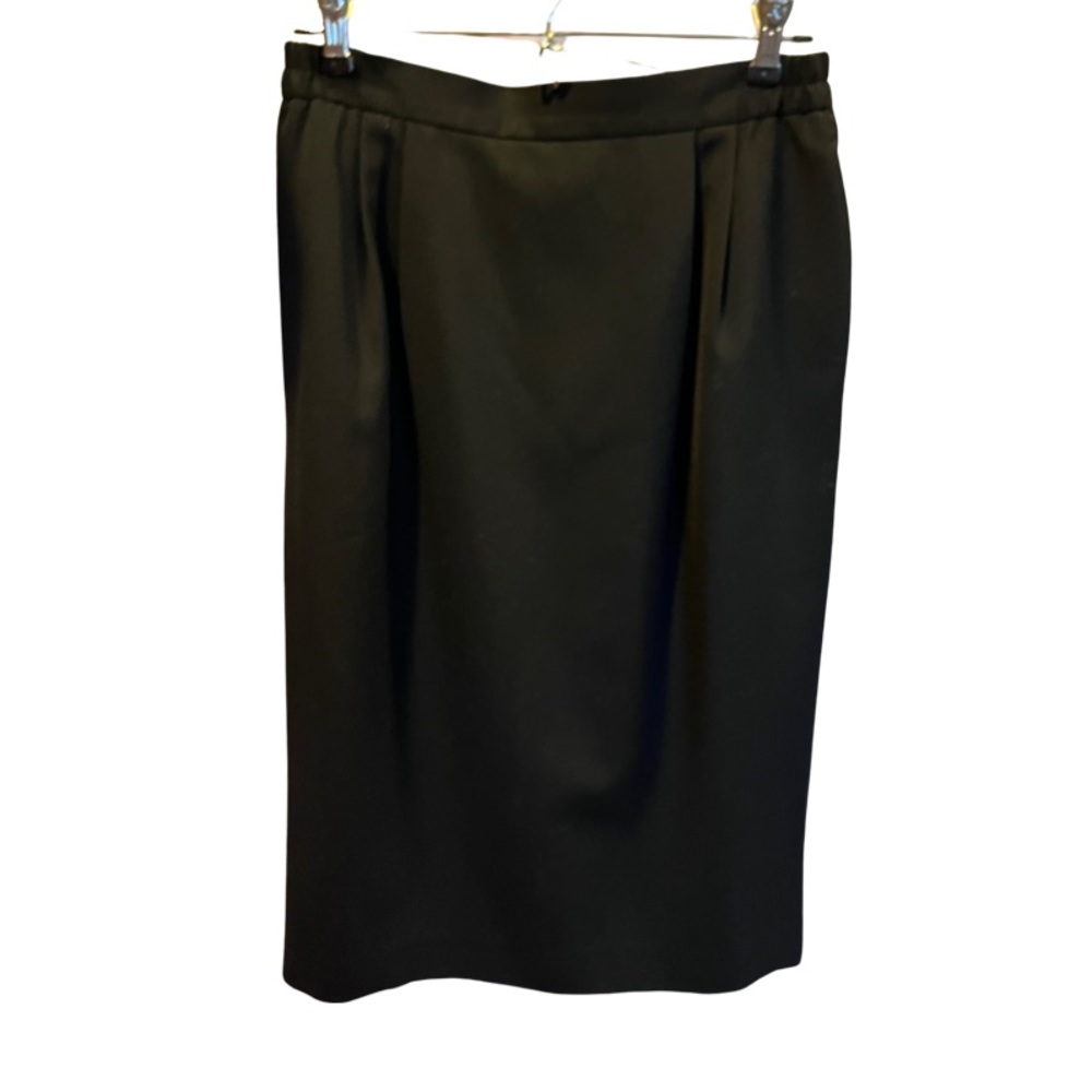 Vintage black pencil skirt